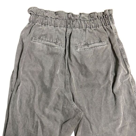 Free People Margate Pleated Trouser Olive Women’s Size Medium - Picture 5 of 13